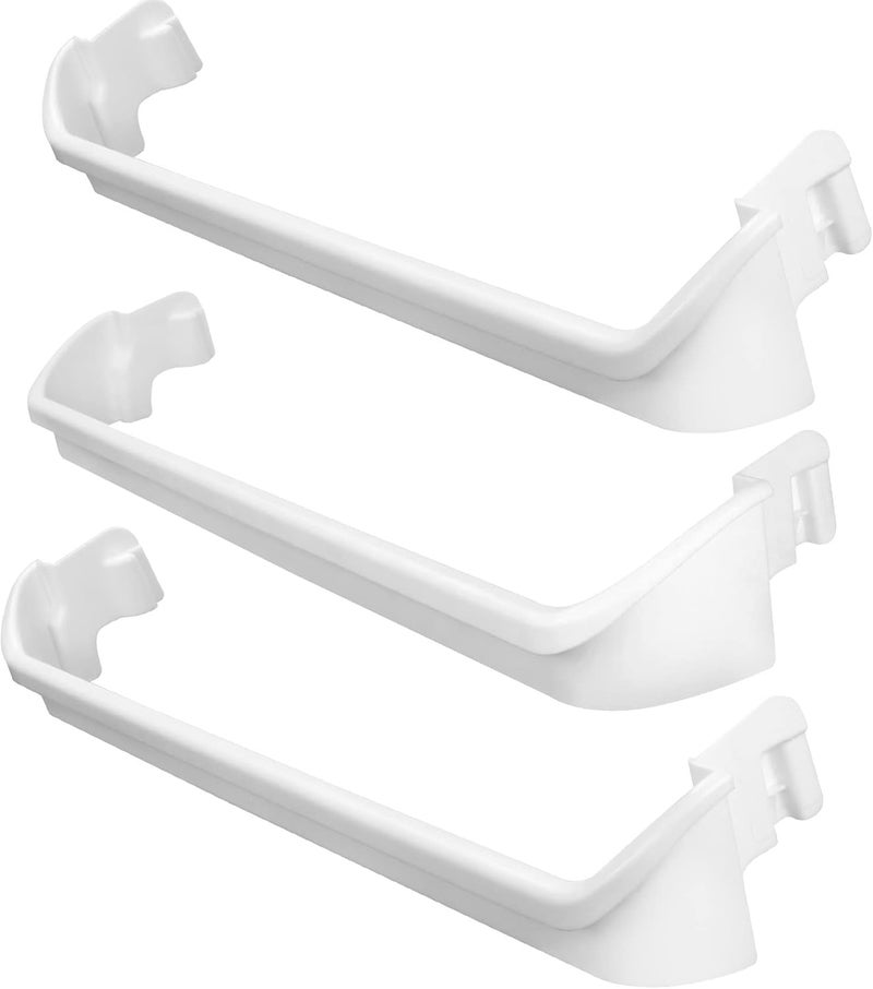Feikeer 240534901 x2 & 240534701 x1 Refrigerator Door shelf retainer bar Compatible with frigidaire kenmore Rack Bar Rail, Replace PS734936 AP3214631 948952 AP3214630 PS734935 948954 AH734935 EA734935 - Image 1